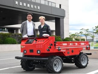 輝翠、JA全農あおもりに自律走行ロボットのマーケティング機を納品 青森県で販促本格化