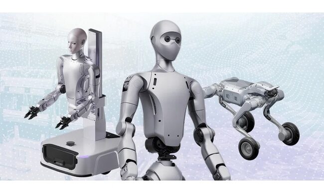 GMO AIRが販売するユニツリー・ロボティクスのヒューマノイドロボットと四足歩行ロボット