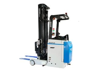 リーチ型自動フォークリフト「AutoForkリーチ」