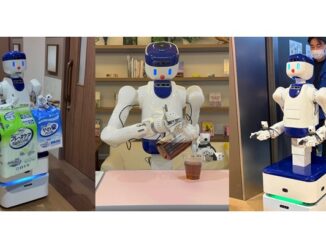 ジールス、桜十字の介護施設でヒューマノイド「D1」を実証 案内・運搬・配茶を検証