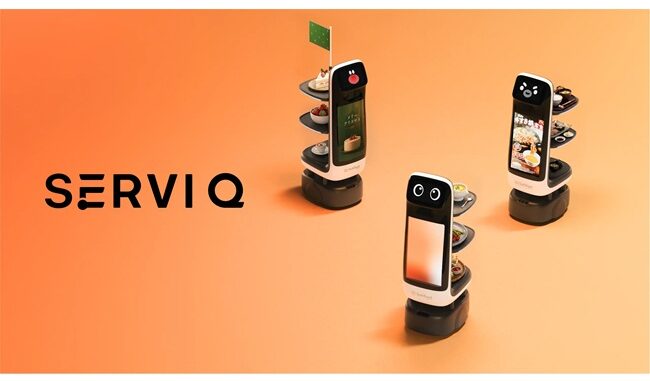 配膳ロボット「Servi Q（サービィ キュー）」