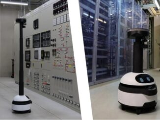 西武鉄道の変電所で稼働する点検AIロボット「ugo mini」