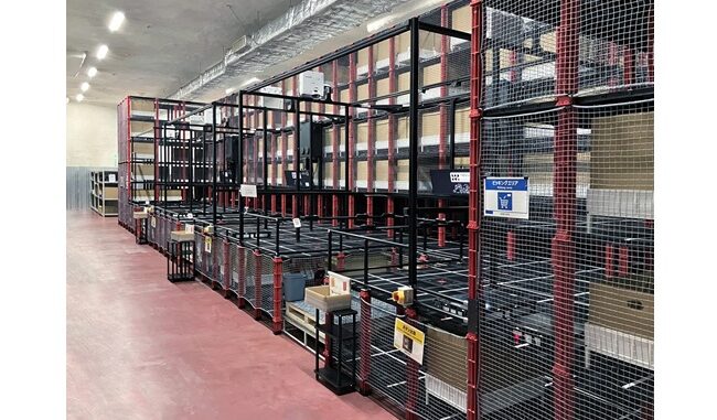 日本通運が運営する物流拠点で稼働する「ラピュタASRS」