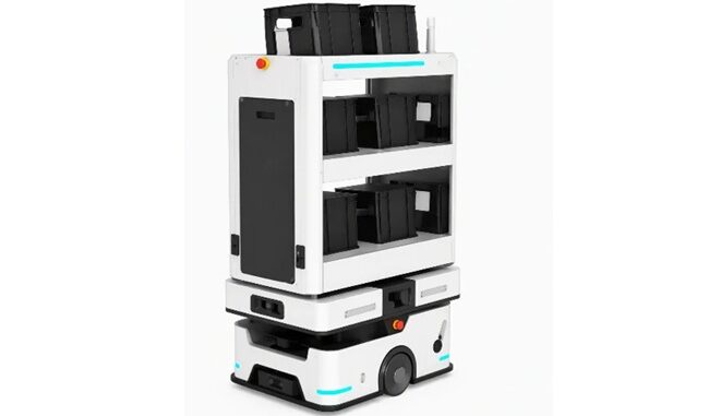 ユービボットの半導体工場向け搬送ロボット「ATS 6」