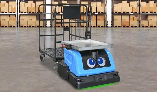 エクセディのAMR「Neibo」（パワフルロボット）